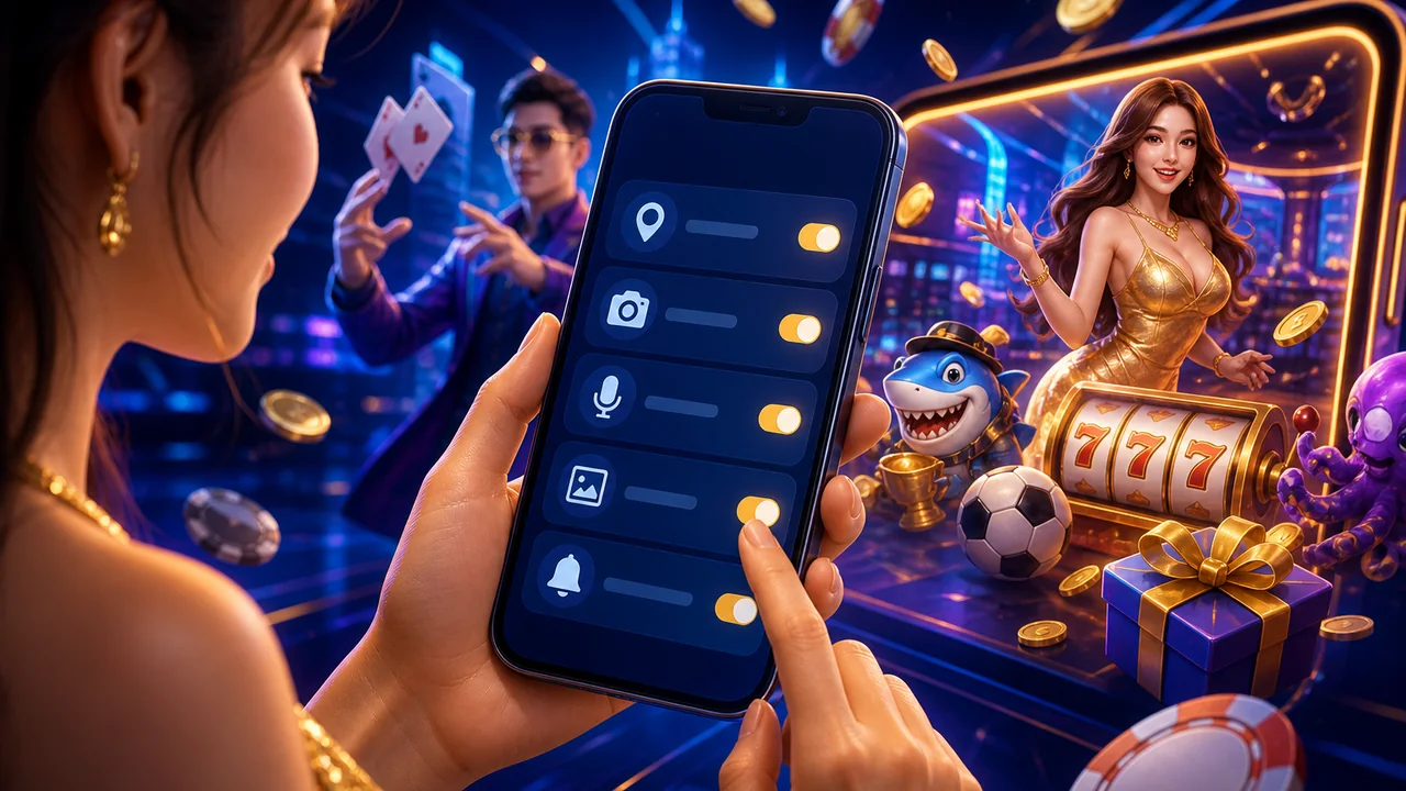 Trước khi mở bàn chơi: 99win có thể xin quyền gì trên điện thoại?