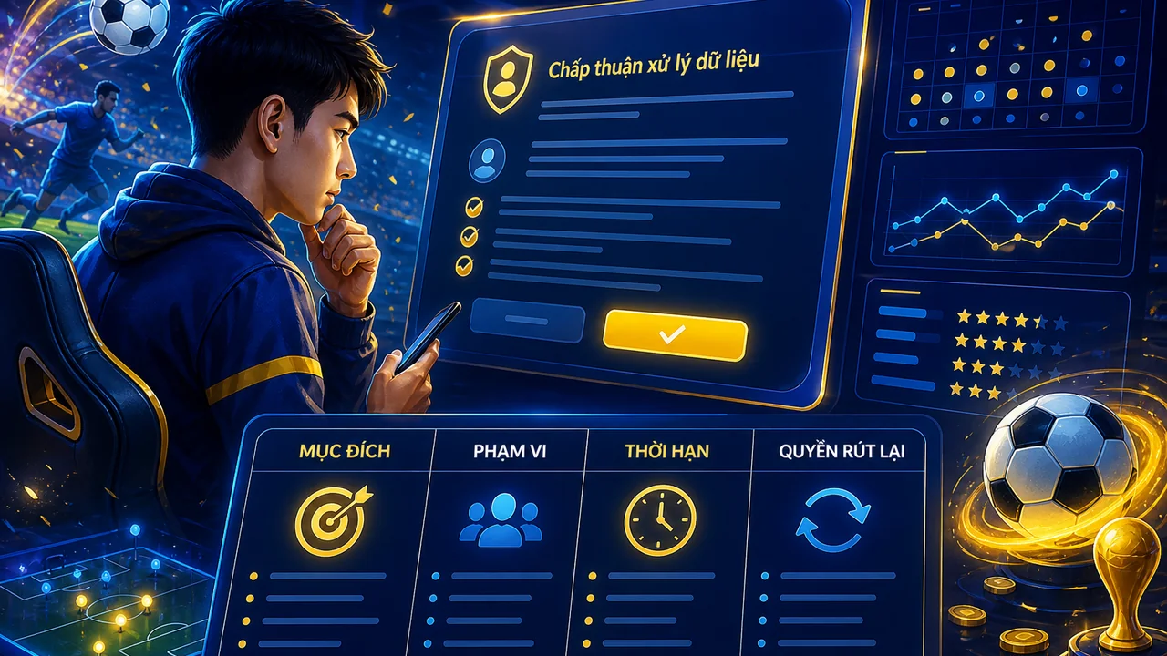 Đọc màn hình chấp thuận dữ liệu trên 99win: hỏi gì trước khi xem lịch đấu và phân tích bóng đá?