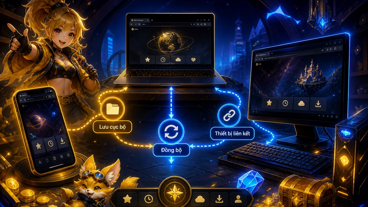 Lưu hay đồng bộ tài khoản chơi game: Có nên đồng bộ thông tin đăng nhập 99win trên trình duyệt không?